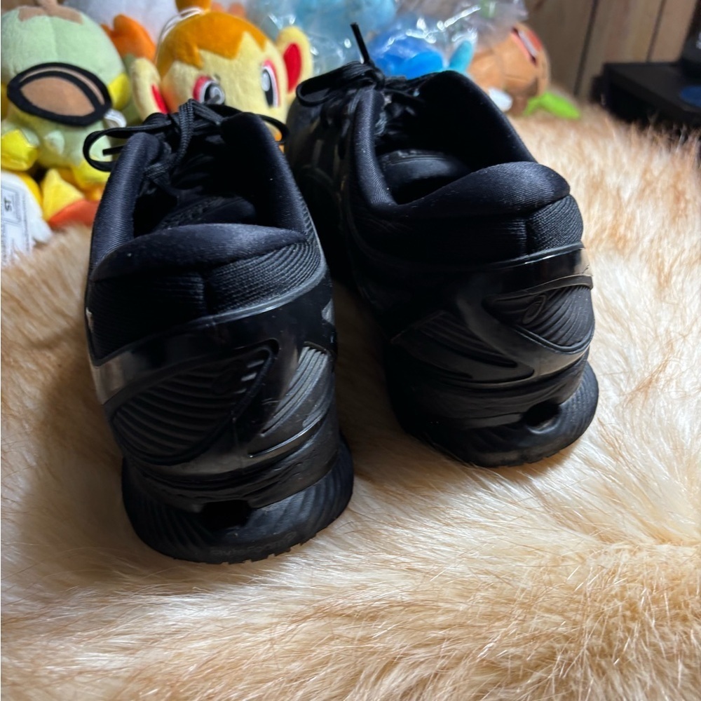 ASICS Gel-Cumulus Black- Men’s Sz 12.5 running shoes jogging shoe - Picture 3 of 9